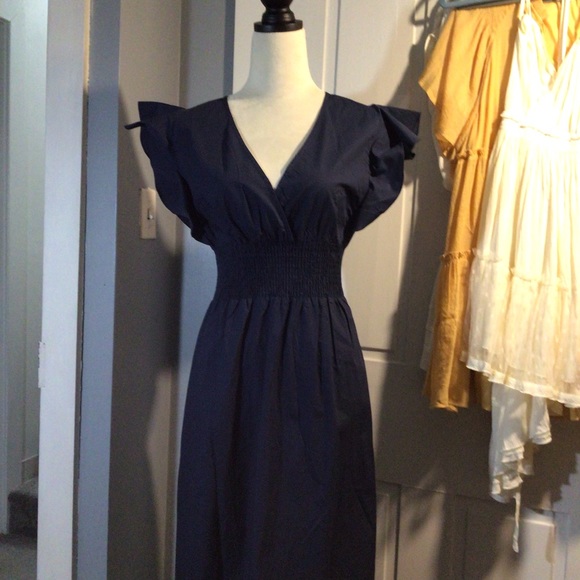 Molly Bracken Navy Dress NWT - Picture 1 of 5